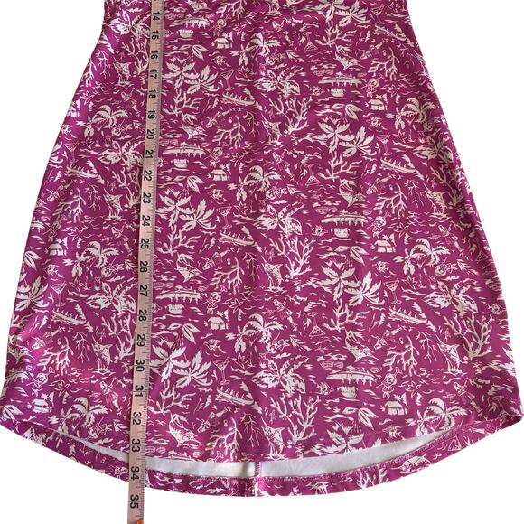 Columbia PFG Freezer III Fuchsia Tropical Print Sleeveless Dress Womens XS - Picture 6 of 9